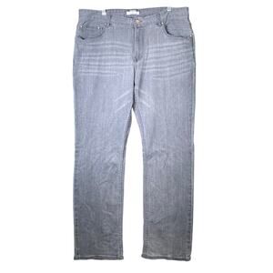 Robert Geller Five Four Mens Jeans Black Denim Relaxed Stretch 38